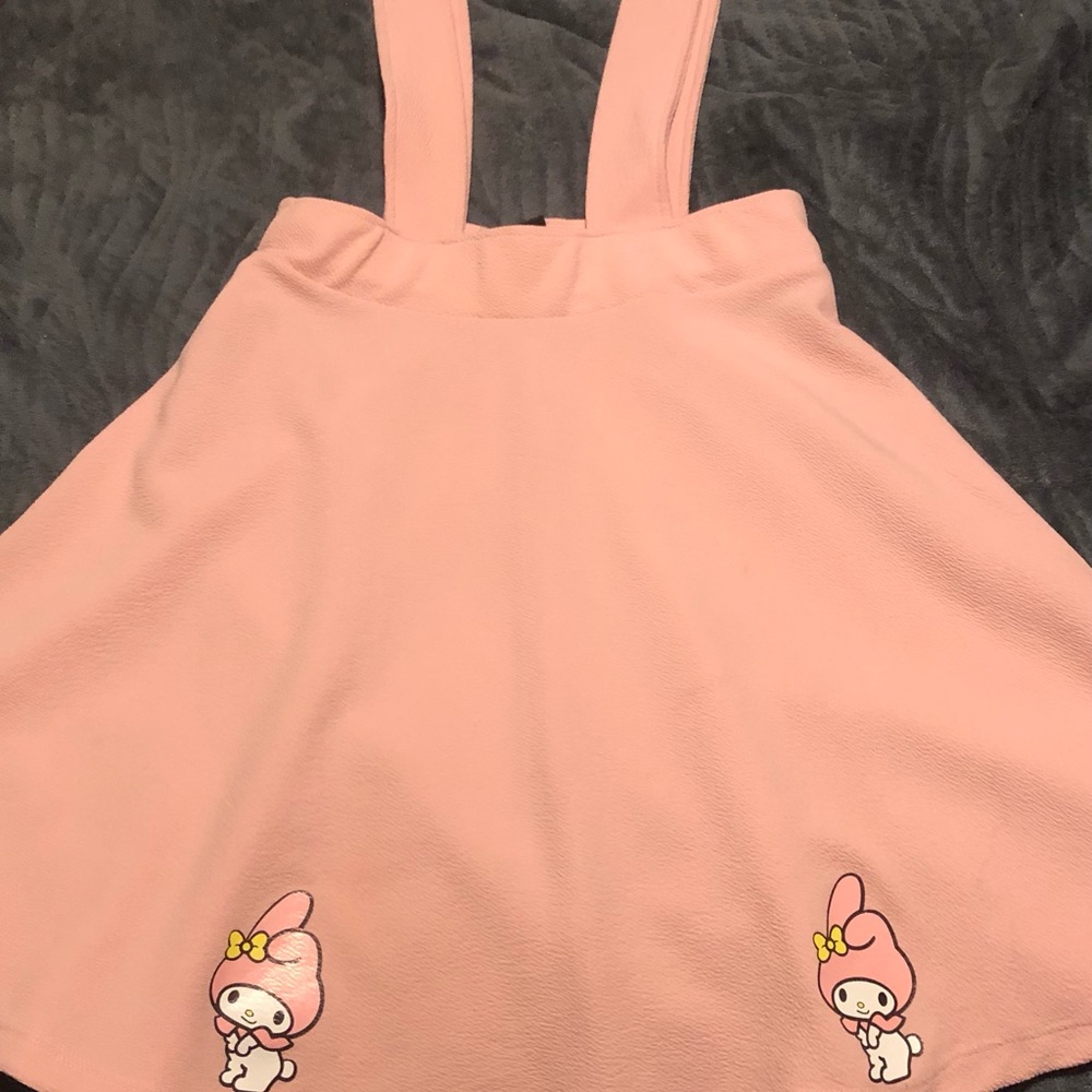 Pink My Melody Pinafore Dress